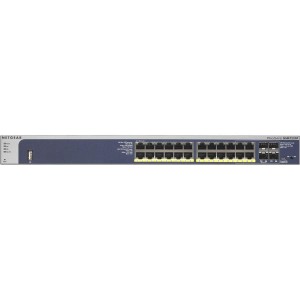 Switch PoE NETGEAR GSM7224P-100NES (24x 10/100/1000Mbps)