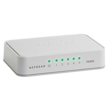 Switch NETGEAR FS205-100PES (5x 10/100Mbps) - 442811