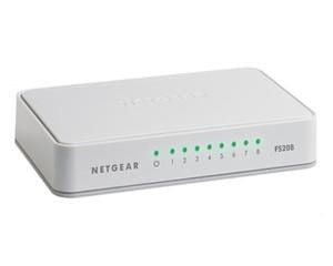 Switch NETGEAR FS208-100PES (8x 10/100Mbps)
