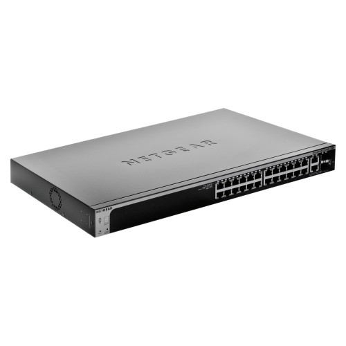 Switch NETGEAR GS728TX-100NES (24x 10/100/1000Mbps) - 743633