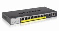 Switch smart NETGEAR GS110TPP-100EUS (8x 10/100/1000Mbps) - 744602