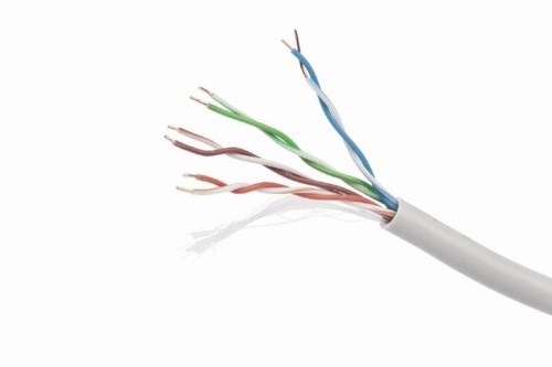 BC KABEL GEMBIRD UTP 100M DRUT  UTP CAT.5e MIEDŹ SZARY - 620090