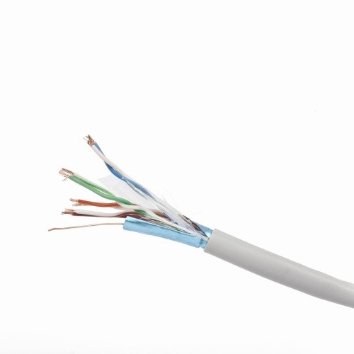 Kabel sieciowy GEMBIRD FPC-5004E-L/100 (F/FTP; 100m; kat. 5e; kolor szary) - 740532