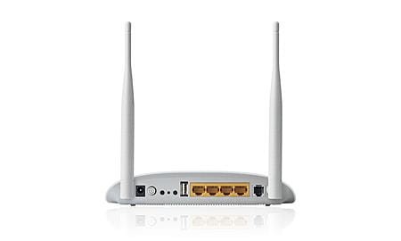 TP-LINK TD-W8968 ADSL2+, WIRELESS 802.11N/300MBPS ROUTER 4XLAN, 1XWAN ANNEX A - 474361