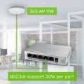 Switch niezarządzalny Zyxel GS1005HP 5x10/100/1000 PoE+ RJ45 - 1042473