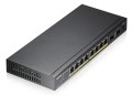 Zyxel GS1100-10HP Nie zarządzany Gigabit Ethernet (10/100/1000) Czarny 1U Obsługa PoE - 744832