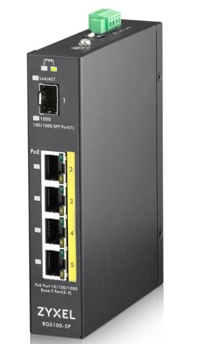 Switch ZyXEL RGS100-5P-ZZ0101F (4x 10/100/1000Mbps) - 743822