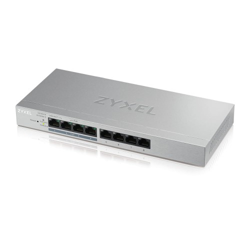 Switch zarządzalny Zyxel GS1200-8HP v2 8x10/100/1000 4xPoE+ RJ45 - 1042509