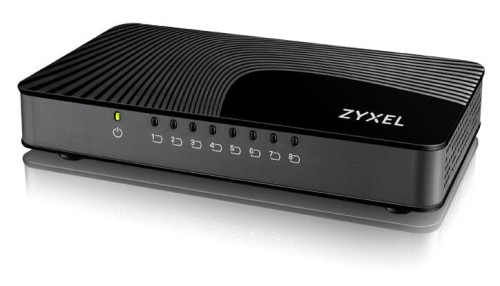 Switch niezarządzalny Zyxel GS-108S v2 8x 10/100/1000 Mbps - 743418