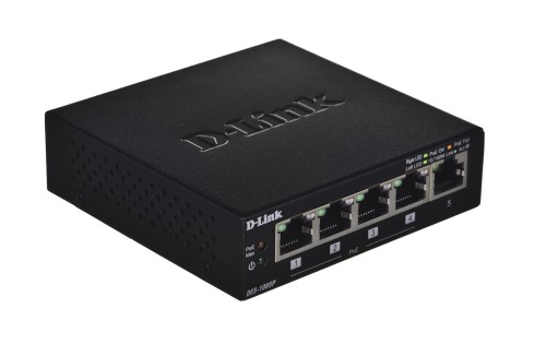 Switch D-Link DES-1005P/E (5x 10/100Mbps) - 853717
