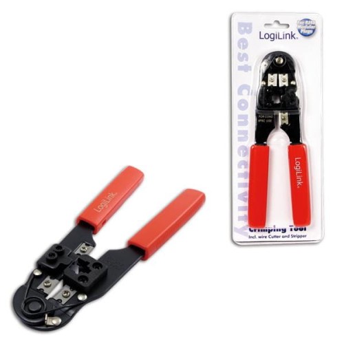 Zaciskarka do złacz RJ45 LogiLink WZ0004 z obcinarką - 695469