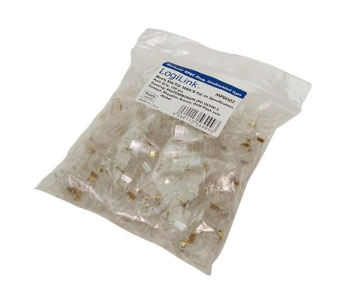 Wtyk RJ45 CAT5 LogiLink MP0002 100szt - 695414