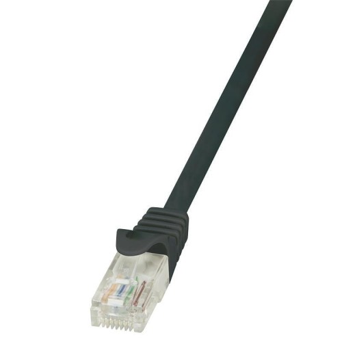 Patchcord LogiLink CP2023U CAT.6 U/UTP 0,50m, czarny - 695763