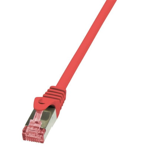 Patchcord LogiLink CQ2034S CAT.6 S/FTP 1m, czerwony - 695489