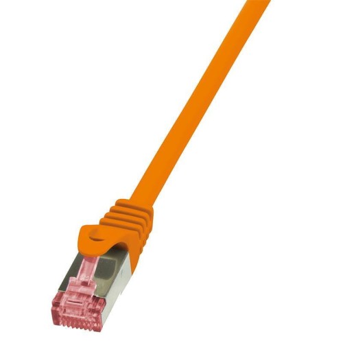 Patchcord LogiLink CQ2028S CAT.6 S/FTP 0,50m, pomarańczowy - 695485