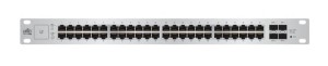 Switch zarządzalny UBIQUITI UniFiSwitch 48x100/1000 2xSFP 2xSFP+ PoE+