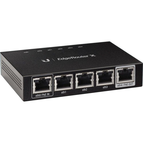 Router UBIQUITI EdgeRouter X 5x10/100/1000 24V Passive PoE - 995546