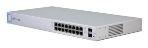 Switch zarządzalny UBIQUITI UniFiSwitch 16 150W 16x10/100/1000 2xSFP PoE+
