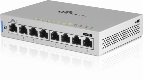 Switch zarządzalny UBIQUITI UniFiSwitch 8 8x10/100/1000 1xPoE - 743161