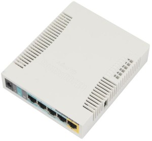 Mikrotik RB951Ui-2HnD Biały Obsługa PoE