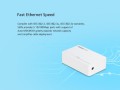 TOTOLINK S505 5-Port Desktop/Wall-mount 10/100Mbps Fast Ethernet Switch - 564465
