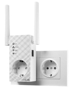 Wzmacniacz Asus RP-AC53 Wi-Fi AC750 DualBand AP Repeater 1xLAN MIMO Gniazdko