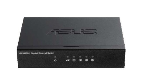 Switch ASUS GX-U1051 5x10/100/1000 Mbps VIP Port - 692756