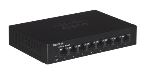 Switch niezarządzalny Cisco SG110D-08 8x10/100/1000 - 743723