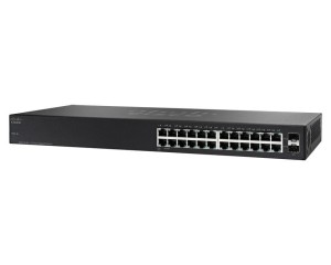 Switch niezarządzalny Cisco SG110-24 24x10/100/1000 2xCombo 19" rack