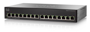 Switch niezarządzalny Cisco SG110-16 16-port 10/100/1000