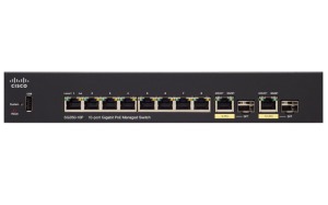 Switch Cisco SG350-10P-K9-EU (8x 10/100/1000Mbps)