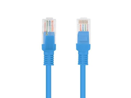 Lanberg Patchcord RJ45, kat. 5e, FTP, 2m, niebieski - 422474