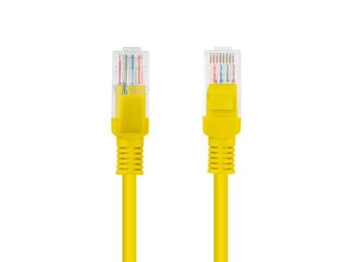 Lanberg Patchcord RJ45, kat. 5e, FTP, 3m, żółty - 422488