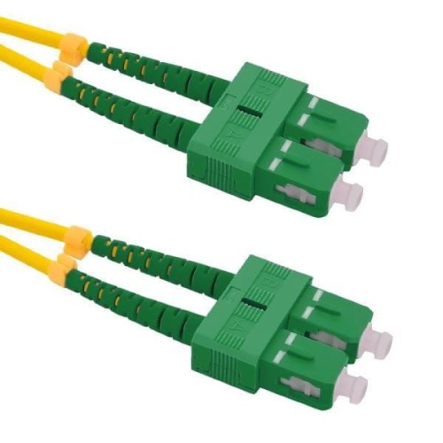 Patchcord Światłowodowy Qoltec SC/APC-SC/APC SM9/125 G652D 0,5m - 696294