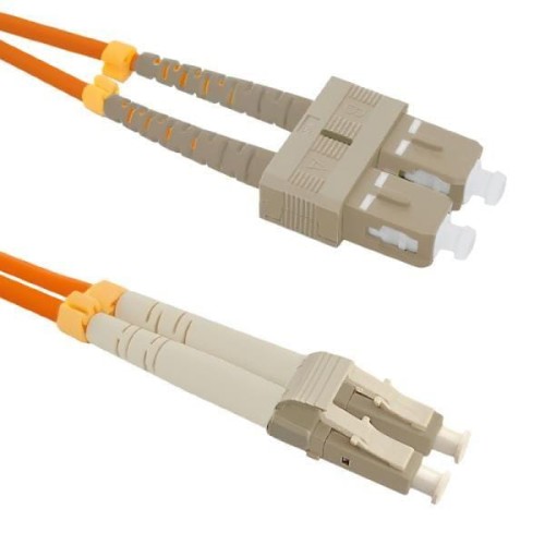 Patchcord Światłowodowy Qoltec SC/UPC-LC/UPC MM 50/125 OM2 1m - 696338