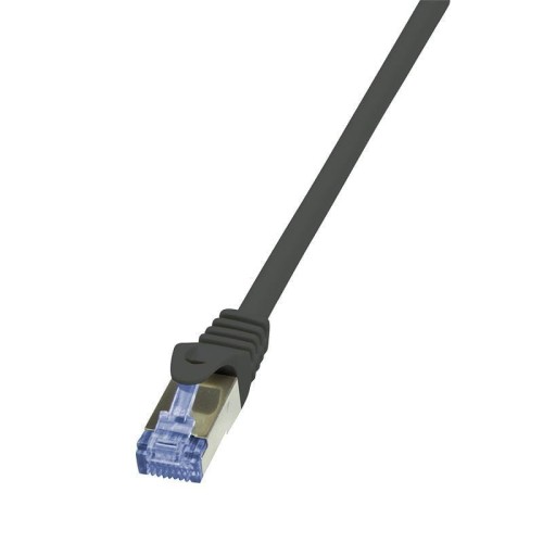 Patchcord LogiLink CQ4073S Cat.6A/7 600 MHz S/FTP PIMF 5,00m czarny - 695671