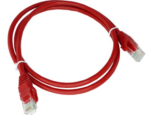ALANTEC PATCH-CORD U/UTP KAT.6 PVC 1.0M CZERWONY - 1039686