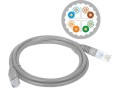 ALANTEC PATCH-CORD U/UTP KAT.6A LSOH 1.0M SZARY - 1039782