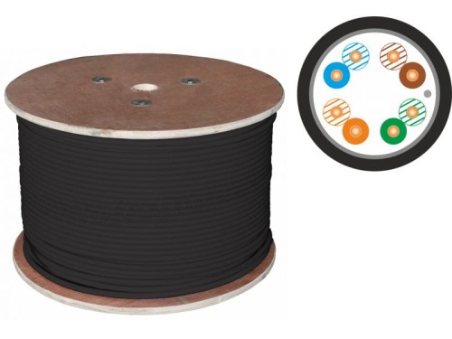 ALANTEC KABEL F/UTP KAT.5E PE 500M ZEWNĘTRZNY SUCHY - 1125079