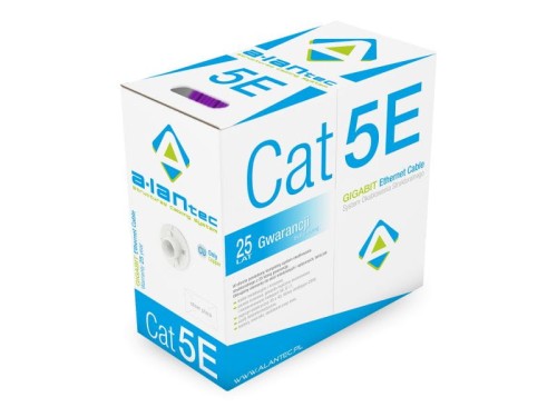 ALANTEC KABEL U/UTP KAT.5E LSOH ECA 305M FIOLETOWY - 1125063