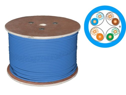 ALANTEC KABEL F/UTP KAT.6 LSOH DCA 500M NIEBIESKI - 1125067