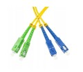 Patchcord SC/APC-SC/UPC SM duplex 0,5m LSZH, 2.8mm - 832824