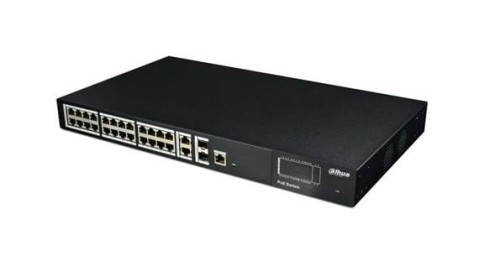 Switch DAHUA PFS4228-24P-370 (24x 10/100Mbps, 2x 10/100/1000Mbps) - 833692