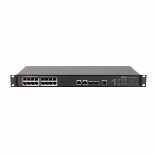 Switch DAHUA PFS4218-16ET-240 (16x 10/100Mbps) - 833570