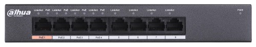 Switch PoE DAHUA PFS3008-8GT-60 (8x 10/100/1000Mbps) - 833711