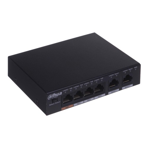 Switch DAHUA PFS3006-4ET-60 (6x 10/100Mbps) - 833511
