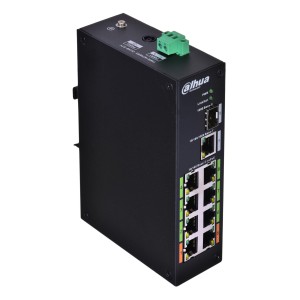 Switch niezarządzalny Dahua LR2110-8ET-120 8x10/100M PoE 2x1G
