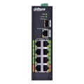 Switch niezarządzalny Dahua LR2110-8ET-120 8x10/100M PoE 2x1G - 833572