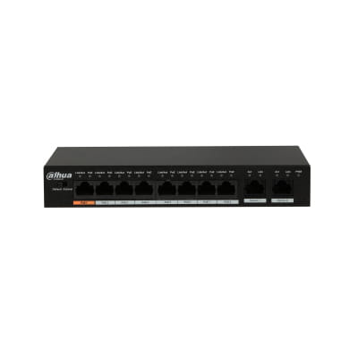 Switch DAHUA PFS3010-8ET-96 (2x 10/100/1000Mbps, 8x 10/100Mbps) - 1043068