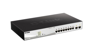 Switch D-Link DGS-1210-10MP (8x 10/100/1000Mbps)